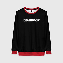 Женский свитшот Deathloop logo