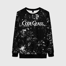 Свитшот женский Code Geass black ice, цвет: 3D-черный
