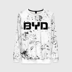 Свитшот женский BYD dirty ice, цвет: 3D-белый