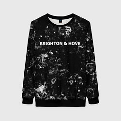 Свитшот женский Brighton black ice, цвет: 3D-черный
