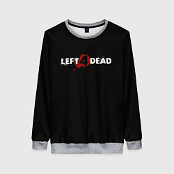 Женский свитшот Left 4 Dead logo