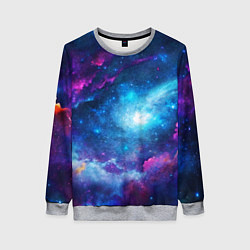 Свитшот женский Комета, цвет: 3D-меланж