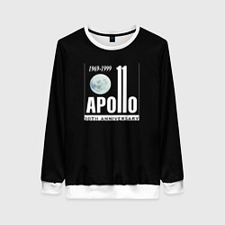 Свитшот женский Apollo space, цвет: 3D-белый