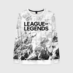 Свитшот женский League of Legends white graphite, цвет: 3D-белый