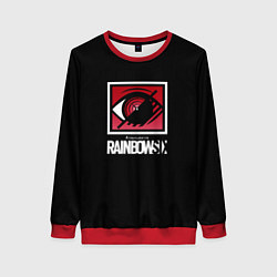 Женский свитшот Шутер радуга 6