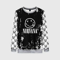 Свитшот женский Nirvana teddy, цвет: 3D-меланж