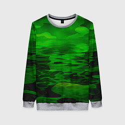 Женский свитшот Камуфляж с водой