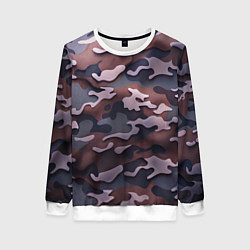 Женский свитшот Камуфляж-грязь