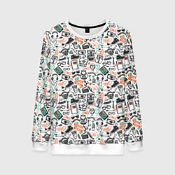 Женский свитшот Дудл хипстер