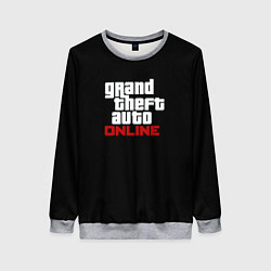 Женский свитшот GTA online logo