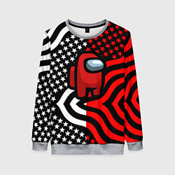 Женский свитшот Among us usa style