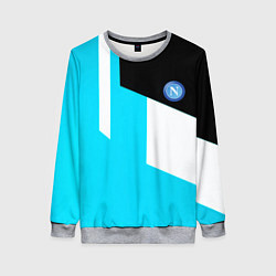 Свитшот женский Napoli geometry fc, цвет: 3D-меланж