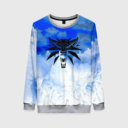 Женский свитшот The Witcher logo winter