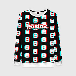 Женский свитшот Roblox pattern glitch