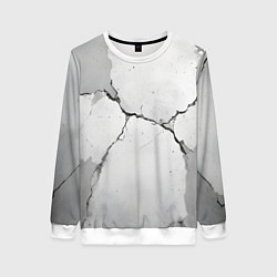 Женский свитшот Растрескавшийся бетон
