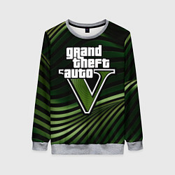 Женский свитшот Grand Theft Auto V - logo