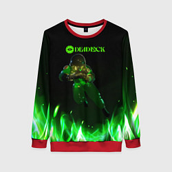 Свитшот женский Viscous Deadlock, цвет: 3D-красный