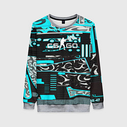 Женский свитшот CSGO winter sport