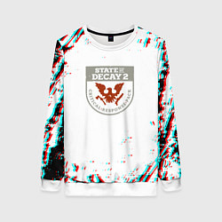 Женский свитшот State of decay краски