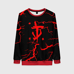 Женский свитшот Doom молнии