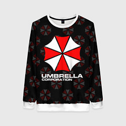 Женский свитшот Resident evil - umbrella corporation