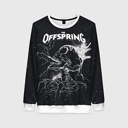 Свитшот женский The offspring Supercharged, цвет: 3D-белый