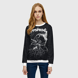 Свитшот женский The offspring Supercharged, цвет: 3D-белый — фото 2