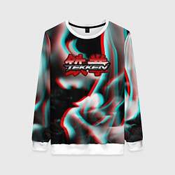 Женский свитшот Tekken fire glitch