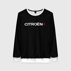 Женский свитшот Citroen logo