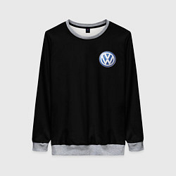 Женский свитшот Volkswagen logo auto