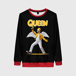 Женский свитшот Queen Гомер Симпсон