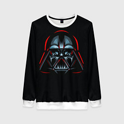 Свитшот женский Neon Darth Vader, цвет: 3D-белый