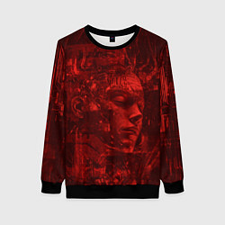 Женский свитшот Спящий андроид