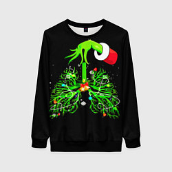 Женский свитшот Гринч похищает сердца