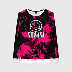 Женский свитшот Nirvana pink color