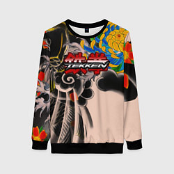 Женский свитшот Tekken tatoo japan