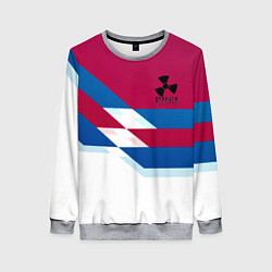 Свитшот женский Stalker geometry, цвет: 3D-меланж