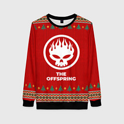 Свитшот женский The Offspring new year, цвет: 3D-черный