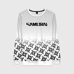 Женский свитшот Samurai logo japan