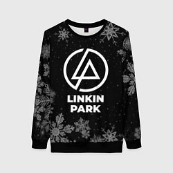 Свитшот женский Снежный Linkin Park, цвет: 3D-черный