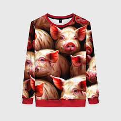 Женский свитшот Поросята