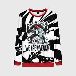 Женский свитшот Rick Sanchez - we are Venom meme