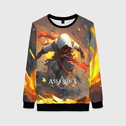 Свитшот женский Assassins Creed, цвет: 3D-черный