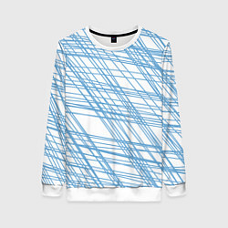 Женский свитшот Паутина проводов