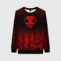 Свитшот женский Bleach red poly, цвет: 3D-черный
