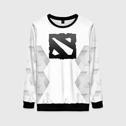 Свитшот женский Dota white poly, цвет: 3D-черный
