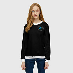 Свитшот женский ROX - Roblox, цвет: 3D-белый — фото 2