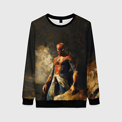 Женский свитшот Spider man poster