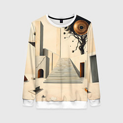Женский свитшот Архитектурный сюр