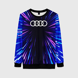 Свитшот женский Audi neon energy, цвет: 3D-черный